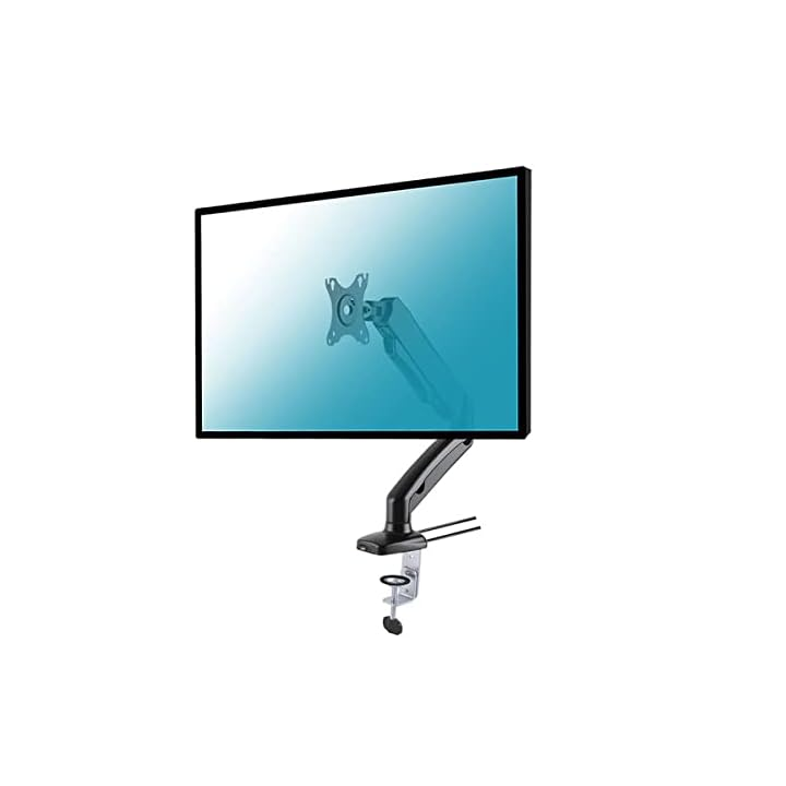 Kimex 015-2201 - Full Motion Desktop Support 1 PC Screen 13"-27" USB + Audio