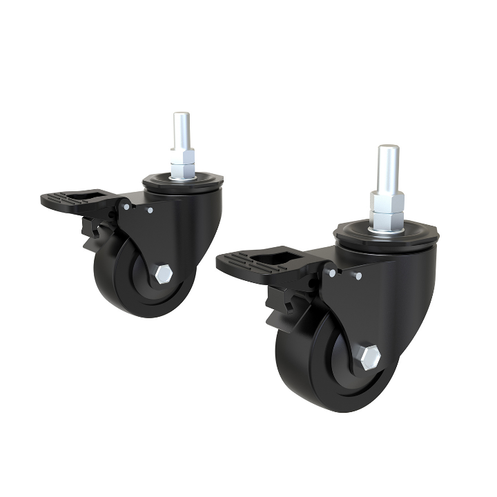 Kimex 031-1004 - Set of 2 M12 Castors for 031 Range TV Stand