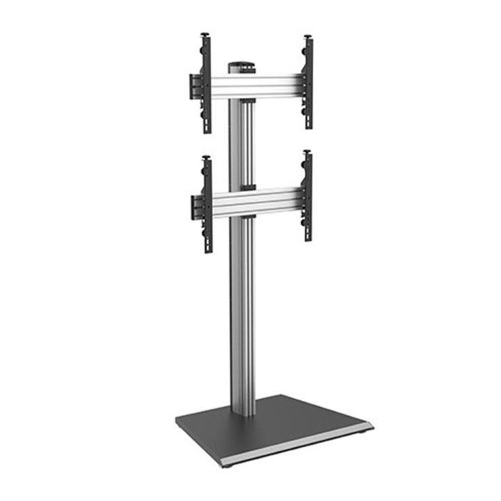 Kimex 031-1200K1 - Floor Stand for 2 40"-65" LCD LED TV Screens
