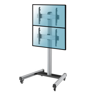 Kimex 031-1200K2 - Support on Casters for 2 40"-65" TV Screens
