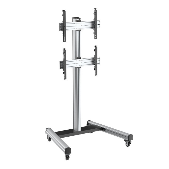 Kimex 031-1200K2 - Support on Casters for 2 40"-65" TV Screens