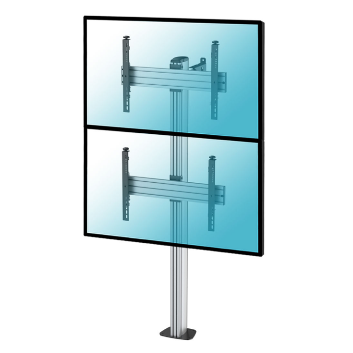 Kimex 031-1200K3 - Support on Stand for 2 TV Screens 40"-65"