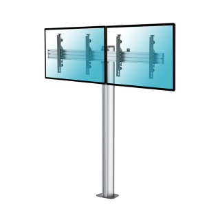 Kimex 031-1210K3 - Floor stand for 2 43 "- 49" LCD LED TV screens