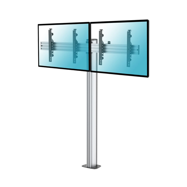 Kimex 031-1210K3 - Floor stand for 2 43 "- 49" LCD LED TV screens