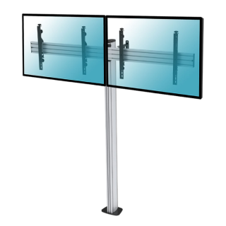 Kimex 031-1220K3 - Support on Stand for 2 TV Screens 50"- 55"