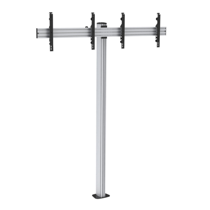 Kimex 031-1221K3 - Support on Stand for 2 TV Screens 50"- 55"