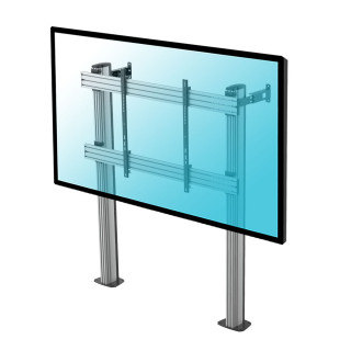 Kimex 031-2100K3 - Floor Stand for 70"-120"LCD LED TV screen, to be fixed