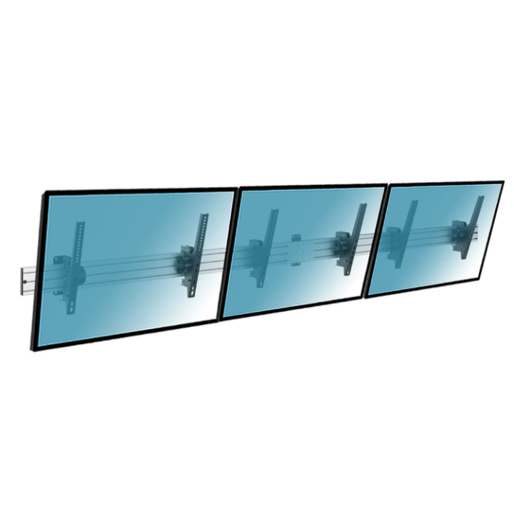 Kimex 031-3300K2 - Menu Board Support for 3 TV Screens 50"-55"