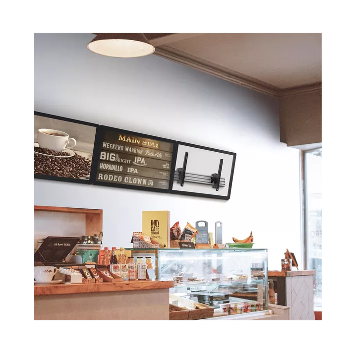 Kimex 031-3300K2 - Menu Board Support for 3 TV Screens 50"-55"