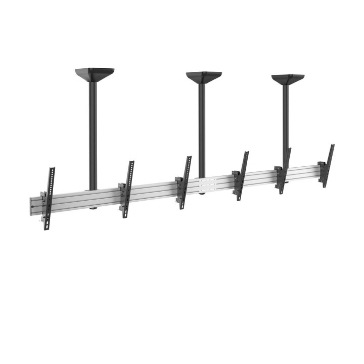 Kimex 031-4300K1 - Ceiling Support Menu Board 3 Screens 45"-50", Height 100cm