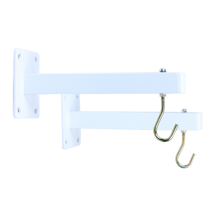 Kimex 040-1001 - Fixing Brackets for Projection Screen, White