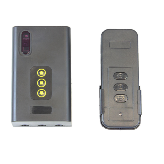 Kimex 040-2004 - Radio Frequency (RF) Pack for Projection Screen, Black