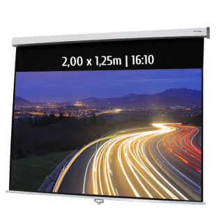 Kimex 041-3433 - Manual Projection Screen 2.00x1.25m 16:10