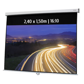 Kimex 041-3435 - Manual Projection Screen 2.40x1.50m 16:10