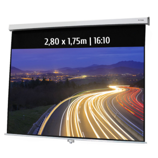 Kimex 041-3437 - Manual Projection Screen 2.80x1.75m 16:10