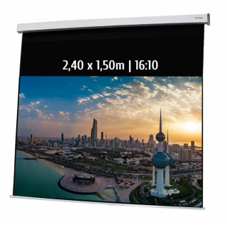 Kimex 042-3435 - Motorized Projection Screen 2.40x1.50m 16:10