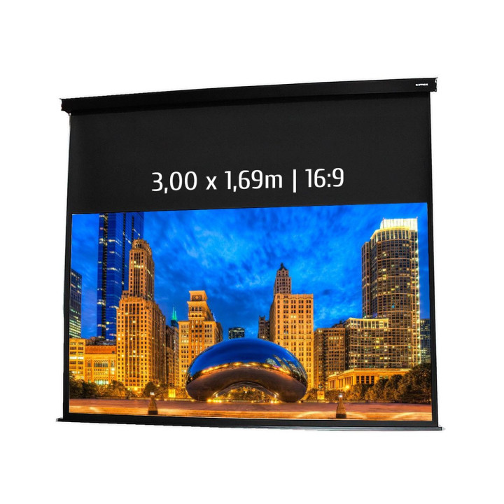Kimex 042-3518 - Motorized Projection Screen 3.00x1.69m 16: 9