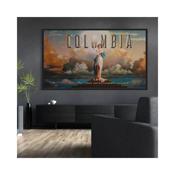 Kimex 044-3013 - Projection Screen on Frame 2.20x1.24m 16: 9