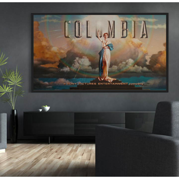 Kimex 044-3016 - Projection Screen on Frame 2.80x1.58m 16: 9