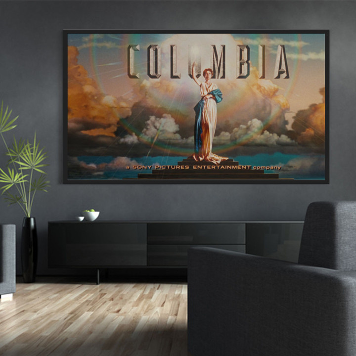 Kimex 044-3018 - Projection Screen on Frame 3.20x1.80m 16: 9