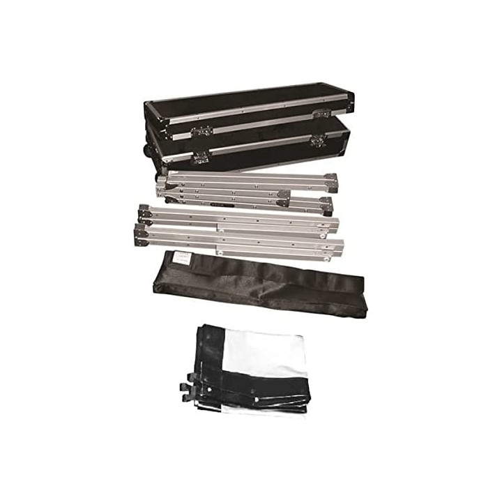 Kimex 046-1019K - Projection Screen 5.08x2.86m 16: 9 Front Canvas