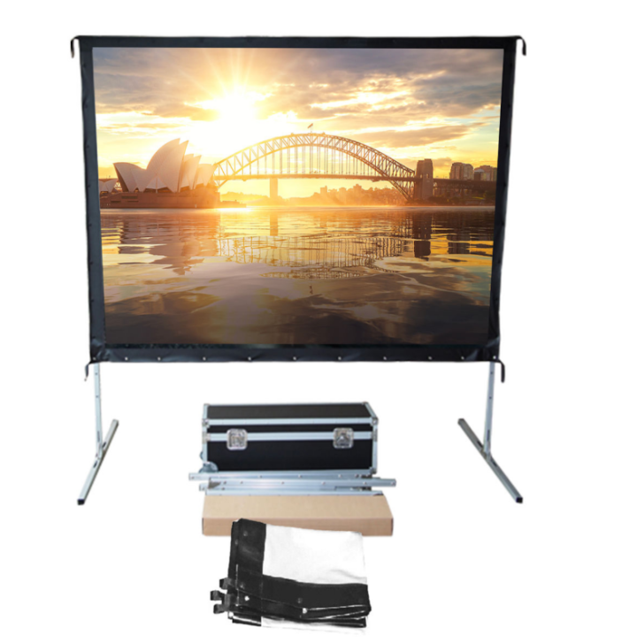 Kimex 046-1905 - Front Projection Screen Suitcase Screen 2.43x1.83m 4: 3