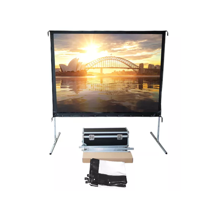 Kimex 046-1906 - Front Projection Screen Suitcase Screen 3.05x2.29m 4: 3