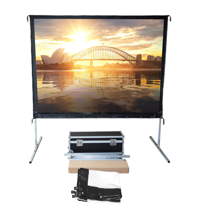 Kimex 046-1909 - Front Projection Screen Surface for Suitcase Screen 5.08 X 3.81m, 4: 3