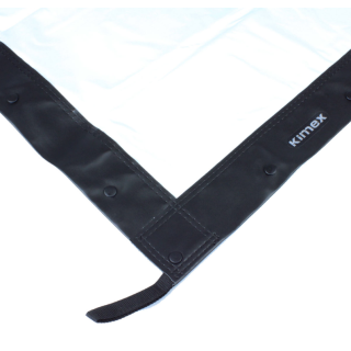 Kimex 046-1915 - Front Projection Screen Surface for Suitcase Screen 2.44 X 1.37m, 16: 9