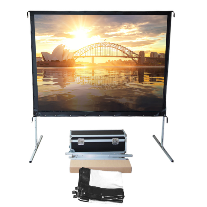 Kimex 046-1915 - Front Projection Screen Surface for Suitcase Screen 2.44 X 1.37m, 16: 9