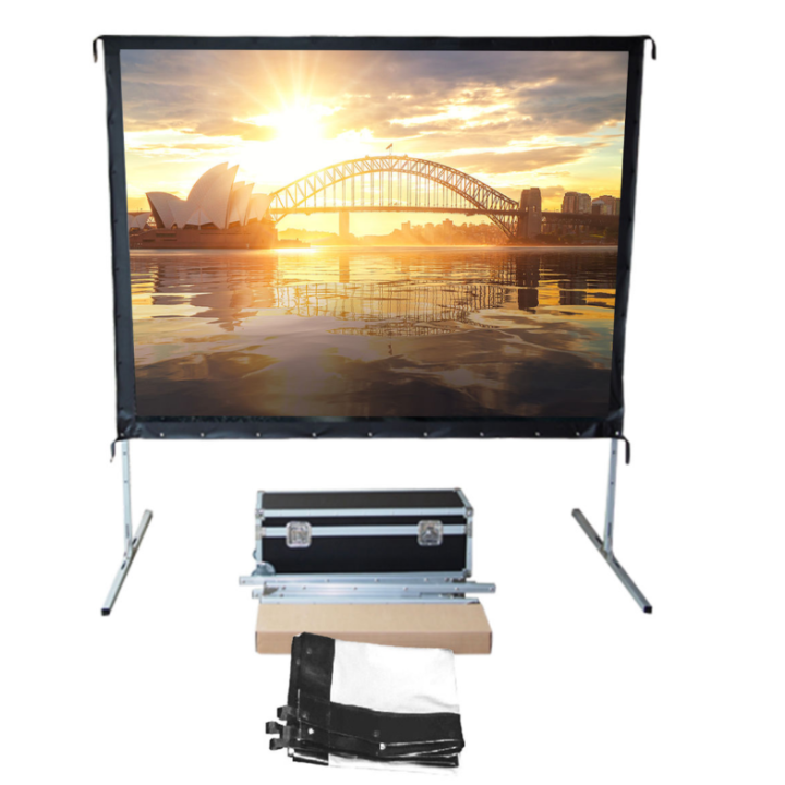 Kimex 046-1916 - Front Projection Screen Surface for Suitcase Screen 3.05 X 1.72m, 16: 9