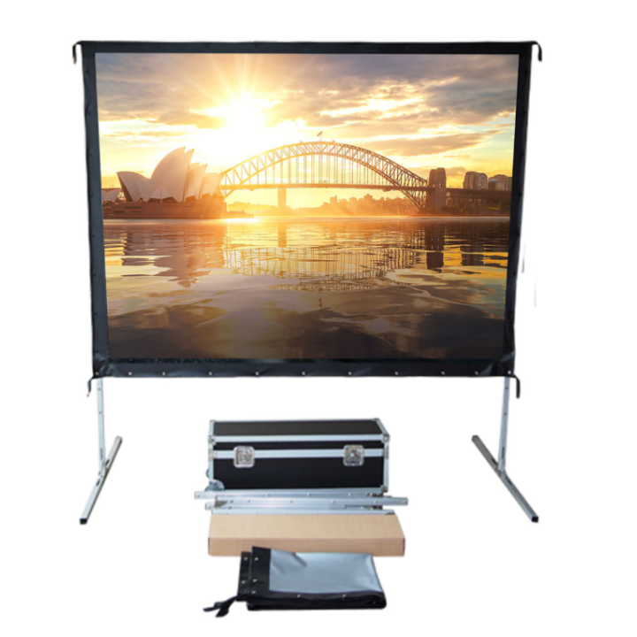 Kimex 046-2905 - Rear Projection Screen Suitcase Screen 2.43x1.83m 4: 3