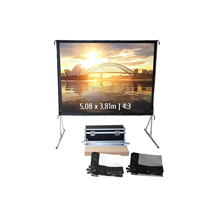 Kimex 046-3009K - Projection Screen 5.08x3.81m 4: 3 Front + Rear