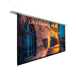 Kimex 048-1518W - Built-in Motorized Projection Screen 3.20x1.80m 16: 9 Wi-Fi