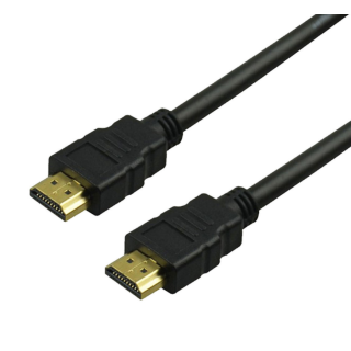 Kimex 060-6005 - HDMI 2.0 Cable, 4K 60HZ Male/ Male, Gold Plated, Length 0.5m