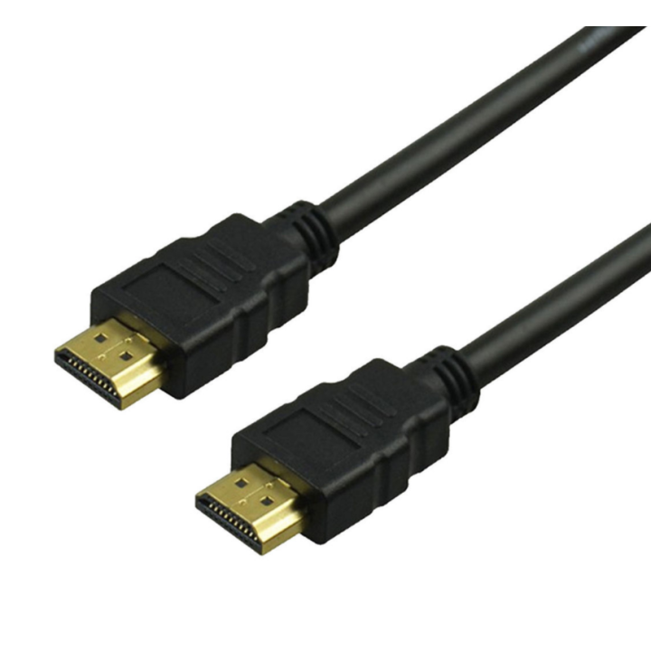 Kimex 060-6005 - HDMI 2.0 Cable, 4K 60HZ Male/ Male, Gold Plated, Length 0.5m