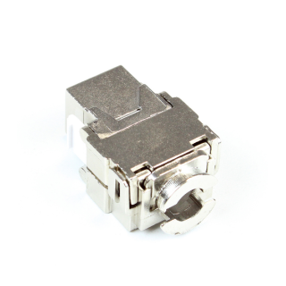 Kimex 068-0001 - 100% Keystone Shielded RJ45 Cat.6a Socket