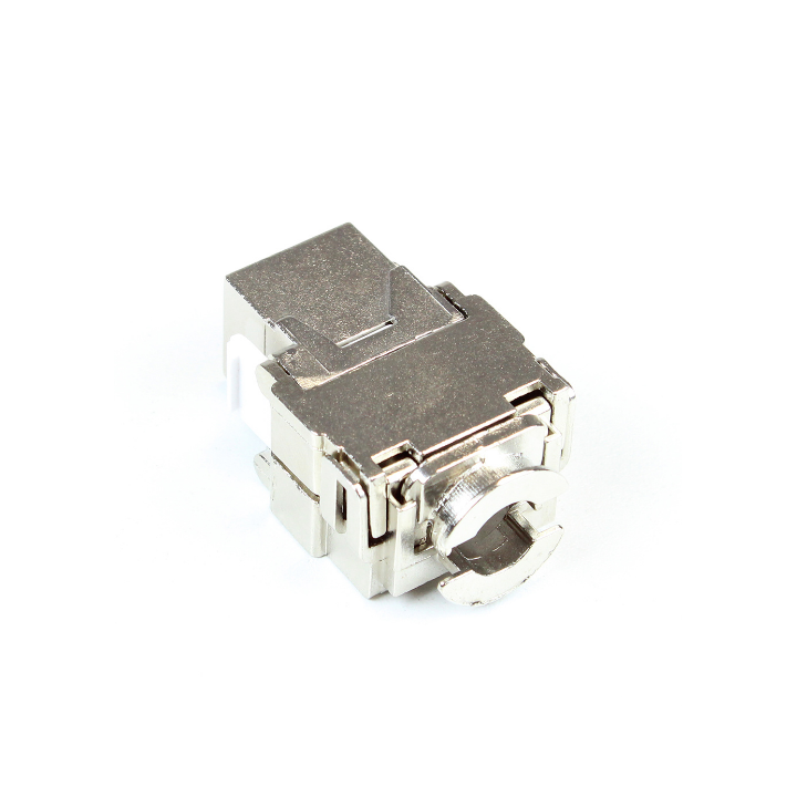 Kimex 068-0001 - 100% Keystone Shielded RJ45 Cat.6a Socket