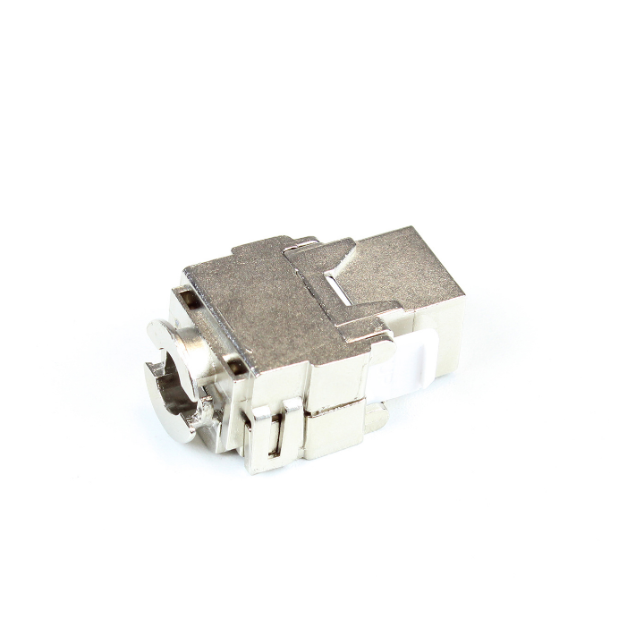 Kimex 068-0001 - 100% Keystone Shielded RJ45 Cat.6a Socket