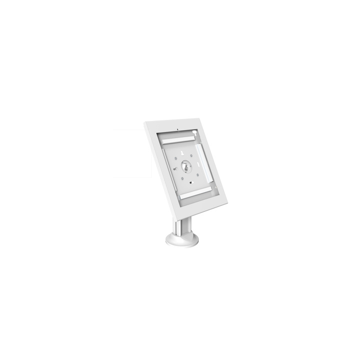 Kimex 091-0007 - Table Support for Tablet, 30cm to Screw, White