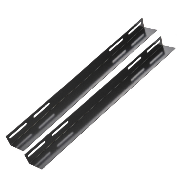Kimex 110-0170 - Kit of 2 L-Shaped Rails for 19" Floor Rack 1000mm Deep