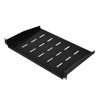 Kimex 110-0175 - Fixed Shelf for 19" Rack and Bay 25cm Depth 1U