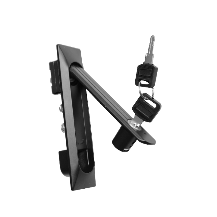 Kimex 110-0177 - Retractable Handle With Key for Rack and 19" Patch Bay