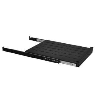 Kimex 110-0190 - Sliding Shelf for 19" 1U Rack and Patch Bay