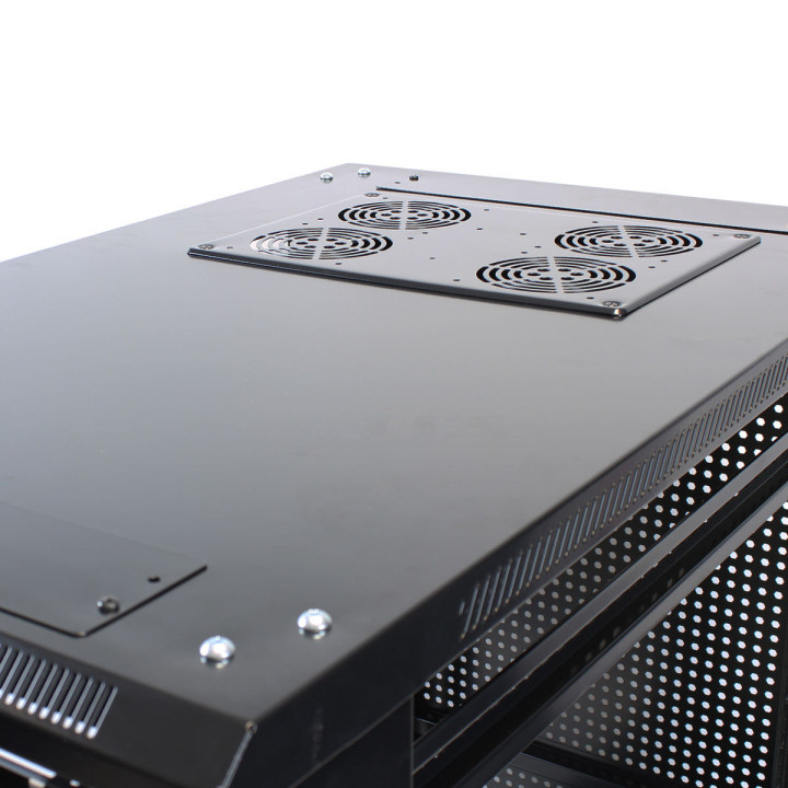 Kimex 112-6624K - Rack 19" 600x600mm 24U Patch Panel