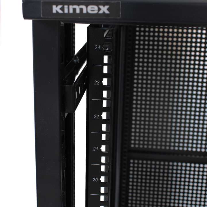 Kimex 112-6624K - Rack 19" 600x600mm 24U Patch Panel