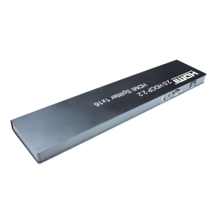 Kimex 130-2016 - Splitter HDMI2.0 & HDCP2.2 1 Input-16 Outputs EDID RS232 4K60HZ