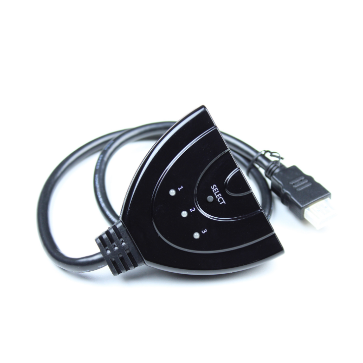 Kimex 131-1431 - HDMI Switcher 3 Inputs- 1 Output Ultra HD 4Kx2K Passive