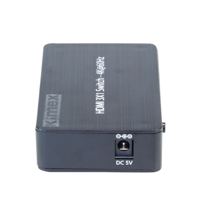 Kimex 131-2031 - Switcher 3 Inputs- 1 Output HDMI2.0 HDCP2.2 4K60HZ