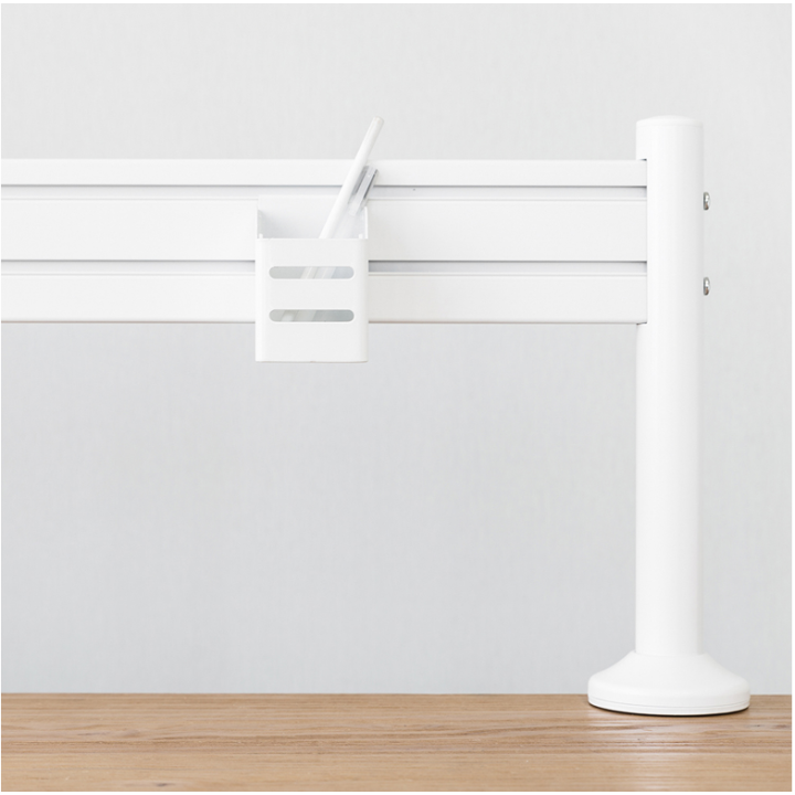 Kimex 150-3301 - Slatwall Desktop Mounting Rail, Length 120cm